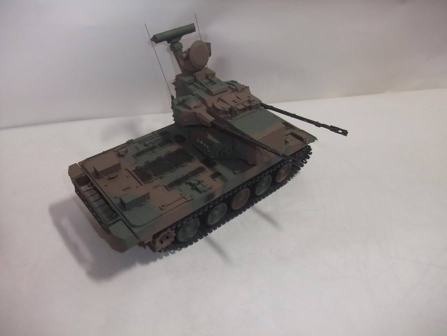 陸上自衛隊プラモデル完成品 Amazon | ワールドタンクミュージアム 1/144 87式自走高射機関砲